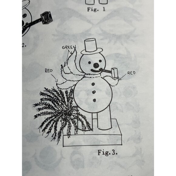 Vintage 1966 Christmas Styrofoam Projects Booklet - Picture 13 of 16